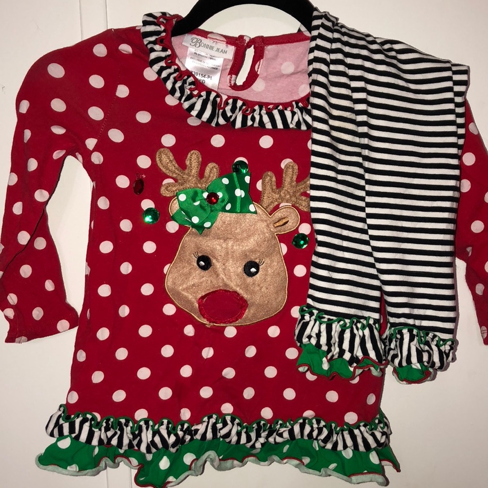 Christmas “Rudolph” 2 piece outfit